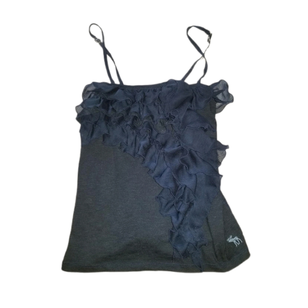 A&F ruffle tank